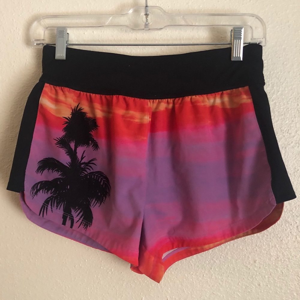 Forever 21 Tropical Running Shorts